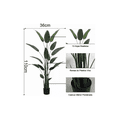 thumbnail image 2 of "Planta Artificial Ave De Paraíso Con Maceta Decoración 110cm ", 2 of 4