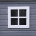 thumbnail image 3 of Furniture of America Olivar Contemporary Wood Dog House in Gray and White, 3 of 6
