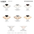 thumbnail image 4 of Livex Lighting Wynnewood 3-Light Contemporary Metal Flush Mount in Satin Nickel, 4 of 11