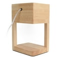 thumbnail image 1 of Electronic Candle Warmer Lamp, Wooden Candle Lamp US Plug 110-240V  For Bedroom, 1 of 8