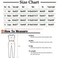 thumbnail image 3 of MIUOWANP Womens Big and Tall Pajama Sets Women's Home Clothes Women's Winter Pants With Long Sleeves Pajama Suit Gray M, 3 of 5