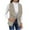 Khaki, variant on BiZtdJrK Womens Fuzzy Fleece Vest Fall Winter Warm Sleeveless Sherpa Vest Jacket Solid Color Casual Lapel Waistcoat 50 Percent off Sales Today Blue M