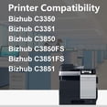 thumbnail image 2 of Cartucho de Contenedor de Tóner de Desperdicio Compatible Technica para Bizhub C3350, 2 of 2
