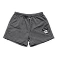 thumbnail image 4 of Womens Shorts JIANLAI Casual Long Knee Length High Waisted Stretch Wide Leg Relaxed Fit S-3XL Dark Gray, 4 of 4
