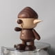 thumbnail image 5 of Bewildely Escultura de maciza de nogal nórdico para decoración, adorno de títeres artesanales, en miniatura, decoración del hogar para Decoración del hogar Bewildely HA077443-00, 5 of 6