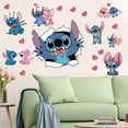 thumbnail image 4 of 3D wall stickers, Stitch wall stickers for interior decoration, background wall decoration, 60X40CM, 4 of 7