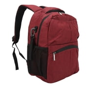 Xirurus Premium Compartment Diaper Organizer Backpack Multi Function Adjustable Strap Waterproof Nylon Large Capacity Mummy Travel Bag For Baby Care And Daycare, Vibrant Red