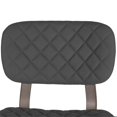 thumbnail image 3 of Bowery Hill Bay Diamond Stitch Upholstered Counter Height Stool, 3 of 8