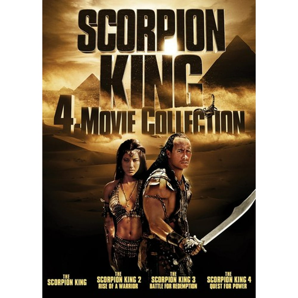 Scorpion King: 4-Movie Collection (DVD) - Walmart.com - Walmart.com