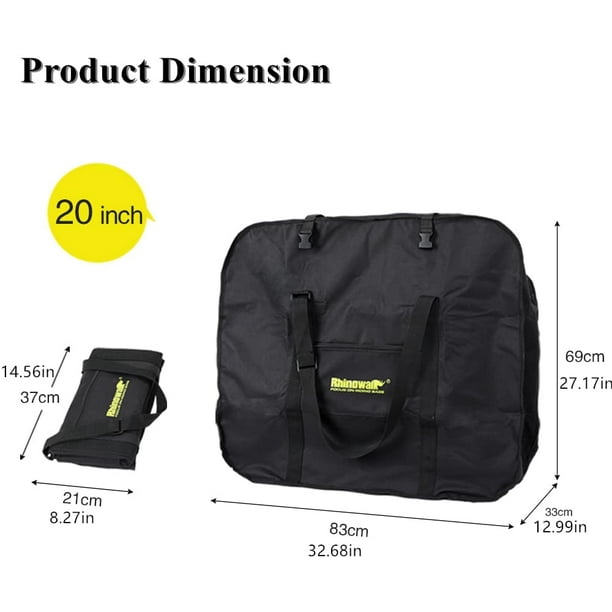 Bike Cover Storage Bag Fit For 14/16/20/26/27.5 Inches 700c Folding Bike  Portable Thicken Travel Carry Loading Bags