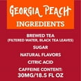 thumbnail image 2 of Gold Peak Locally Sourced Georgia Peach Iced Tea, 18.5 Fl Oz Bottles (12-Pack), 2 of 12