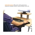 thumbnail image 5 of 1 Set Computer Mouse Armrest Protective Ergonomic Adjustable Computer Arm Rest Pad Desk Attachment for Office - Black, 5 of 5