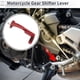 thumbnail image 2 of Palanca de cambio de engranaje de motocicleta Unique Bargains para Kawasaki NINJA 400 2018-2023, brazo de palanca de cambio rojo, 2 of 7