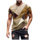 thumbnail image 1 of European And American Round Neck Casual Ethnic Style Retro Printed Short Sleeve T-shirt Top 6XL, 1 of 5