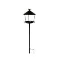 thumbnail image 2 of Comedero para pájaros con soporte, poste, estación de alimentación para pájaros, fácil instalación, cuenco de hierro, baño rústico para pájaros, comed negro, 2 of 7