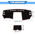 thumbnail image 6 of Unique Bargains 1Pcs Car Center Console Dashboard Cover Compatible for Nissan Rogue 2008-2013 Protective Polyester Red, 6 of 7