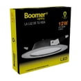 thumbnail image 2 of Luminario LED Empotrable Pro Boomer 12W Plata Satin 3000K, 2 of 4