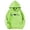 Green, variant on Wxolcjlv Women Valentine'S Day Hoodies Heart Printing Long Sleeve Sweater Tops With Pocket Winter Fashion Loose Pullover Sweatshirt