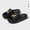 Black, variant on Cute Banana Thick-Soled Women'S Slippers | Couple'S Slip-On, All-Season Comfortable Home And Outdoor Use, Eva Material, Women Shoes
