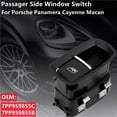 thumbnail image 2 of Electric passenger side window switch button paper Porsche Cayenne 7PP959855C; 7PP959855B, 2 of 7