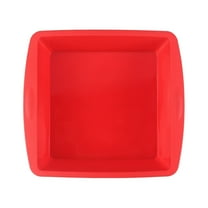 Silicone Square Cake Pan 1Pack, Nonstick Silicone Cake Molds BPA Free Suitable for making Cakes Brownies Cheesecakes Pie Bread