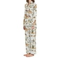 thumbnail image 2 of joogoo Pajamas Set for Women Western Cowboy Horses Long Sleeve Pjs Loungewear L, 2 of 7