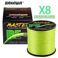 thumbnail image 2 of BAKAWA - Hilo de pescar trenzado de 8 hebras, multifilamento, 300 m, 500 m, 1000 m, 100 m, japonés, para carpas, moscas, mar, agua salada, accesorios, 2 of 5