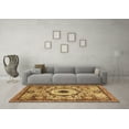 thumbnail image 3 of Ahgly Company Indoor Rectangle Abstract Brown Modern Area Rugs, 8' x 12', 3 of 4