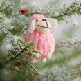 thumbnail image 5 of Matoen Christmas Wool Felt Lamb Plush Sheep Figurine Table Ornament Farm Animal Decorative Figurines for Home Office Bookshelves Decor, 5 of 7