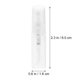 thumbnail image 2 of Plastic Perfume Refillable Bottle 10Pcs Transparent 3Ml Spray Containers For Women Suitable For Traveling, 2 of 4