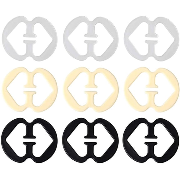 Bra Strap Clips, Large Bra Clips Anti-Slip Bra Strap Buckles Bra Holder Clips for Women Girls
