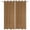 Brown, variant on Outdoor Curtains for Patio Waterproof, Dark Brown Rattan Windproof Pravicy Outside Porch Blackout Curtain, Vintage Abstract Wicker Texture Sun Blocking Grommets Curtains for Cabana Gazebo 54"x84"
