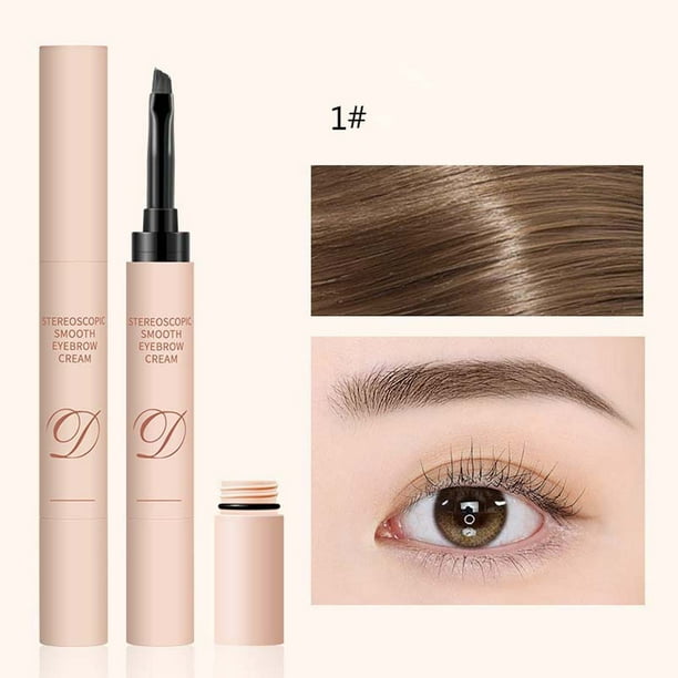 La crema para cejas es suave, mantiene el color, es tridimensional, natural y no deja halos.