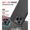 thumbnail image 2 of for iPhone 14 Pro Max Case [Shockproof] [Dropproof] [with Tempered Glass Screen Protector + Camera Lens Protector],Heavy Duty Protection Phone Case for Apple iPhone 14 Pro Max (Black), 2 of 8