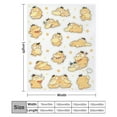 thumbnail image 2 of Pokemon Psyduck Throw Blanket Cute Flannel for Boys Girls Men Women, 2 of 7