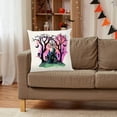 thumbnail image 1 of HOARBOEG Halloween Castle Print Living Room Queue Decoration Style Pillows Pillows Linen Pillowcase, 1 of 6