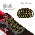 thumbnail image 1 of 1 par de cordones para perezosos sin atar de 100CM, zapatos de goma elásticos, zapatillas de encaje, cordones elásticos seguros para niños, 16 colores, Francia Gao Jinjia LED, 1 of 2