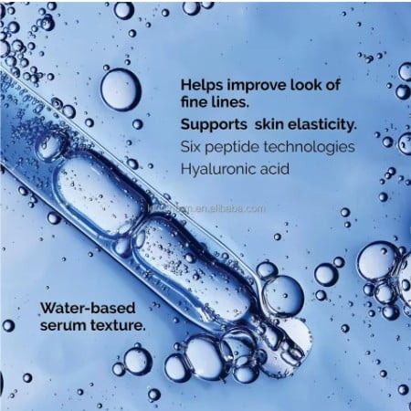 Copper Peptides Serum for Face - Tightening, Repairing, Collagen Boosting - with GHK-Cu and Hyaluronic Acid - Fragrance-Free - 1fl oz