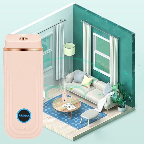 Dvkptbk Machine d'Aromathérapie Diffuseur d'Arômes Rechargeable - Diffuseur d'Arômes à Trois Vitesses Réglables - Diffuseur d'Arômes pour la Maison - Diffuseur d'Arômes pour Hôtel et Voiture - Convient aux Chambres - Salles de Bain 15 ml