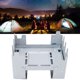 thumbnail image 5 of Folding Camping Stove, Small Portable Easy To Use Galvanized Iron Sheet Strong Load Bearing Mini Folding Camping Stove For Picnic ANGGREK Otros, 5 of 8