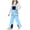 Royal Blue, variant on Boys and Girls Insulated Ski Bib Overalls, Adjustable Strap Windproof Snow Pants with Pockets for Winter Sports, Black, 4 Years