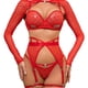 thumbnail image 5 of Europa y los Estados Unidos lencería sexy excitante transparente honda tentación pasión uniforme femenino, 5 of 5