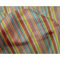 thumbnail image 4 of oneOone Silk Tabby Fabric Bayadere Stripe Printed Craft Fabric BTY 42 Inch Wide, 4 of 4