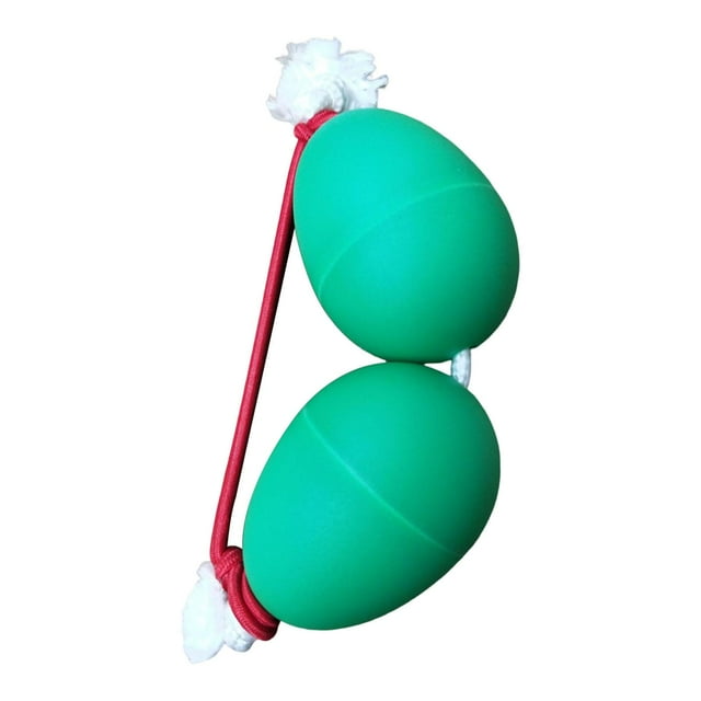 lionlar Secoueur de Main Boules de Sable Instrument de Percussion Polyvalent Tambour Portable Boule pour Vert