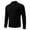 Black, variant on uikmnh Mens Sweater 2025 Men's Fall/winter New Half Turtleneck Dark Matching Pullover Sweater Sweater Size:XL