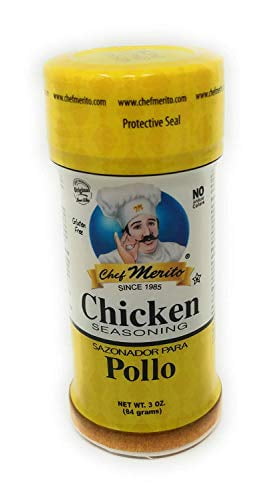 Chef Merito Chicken Seasoning, 3 oz