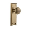thumbnail image 3 of Grandeur Favfav_Prv_238 Fifth Avenue Solid Brass Privacy Door Knob Set - Chrome, 3 of 7