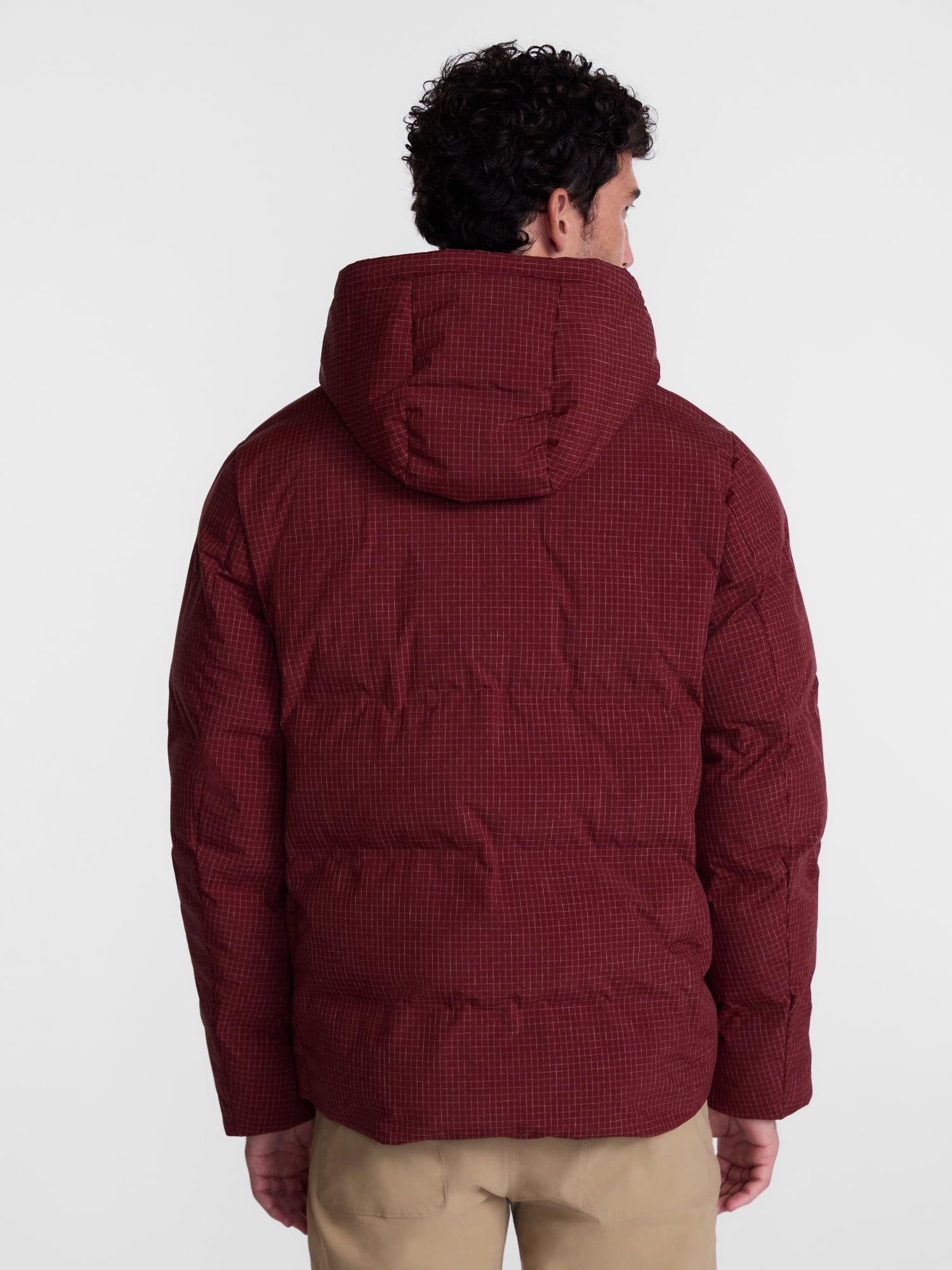 Ozark Trail Men's and Big Men's Ripstop Puffer Jacket, Sizes S-3XL