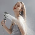thumbnail image 5 of karymi Three Double Filtration Three-speed Pressurized Shower Shower Multi-functional Shower Head Bathroom Pressurized Shower Head One-click Water Stop for Bathing Today's, 5 of 8