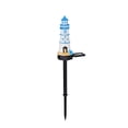 thumbnail image 2 of Solar Powered Lighthouse Light for Outdoor, Nautical Resin Ground Stake Lamp with Warm LED, Weatherproof Pathway Decoration for Garden, Yard, Patio, Coastal Landscape, 2 of 6
